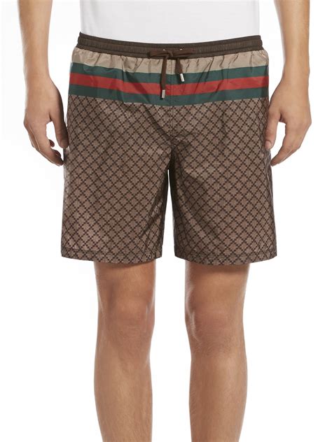 gucci men bathing suit.